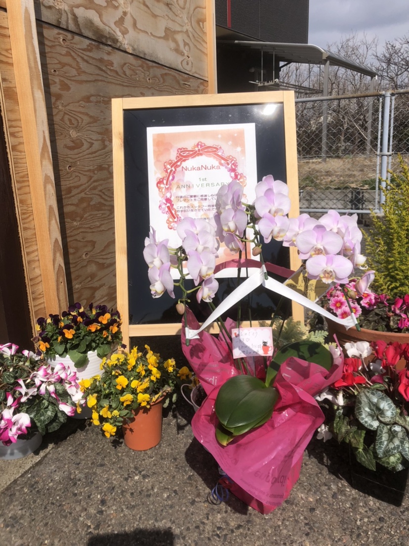 「NUKANUKA」1周年